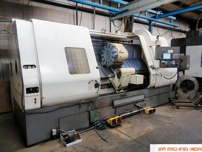 Used Hwacheon Hi-Tech 700 CNC Turning Machine 2200mm Lenght Year : 2005