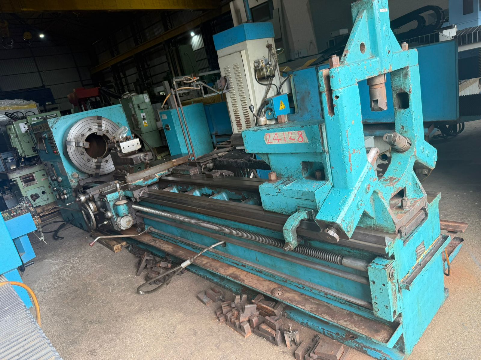 Used Vanguard S1-262A / 3000 Oil Country Lathe Big Bore 355mm