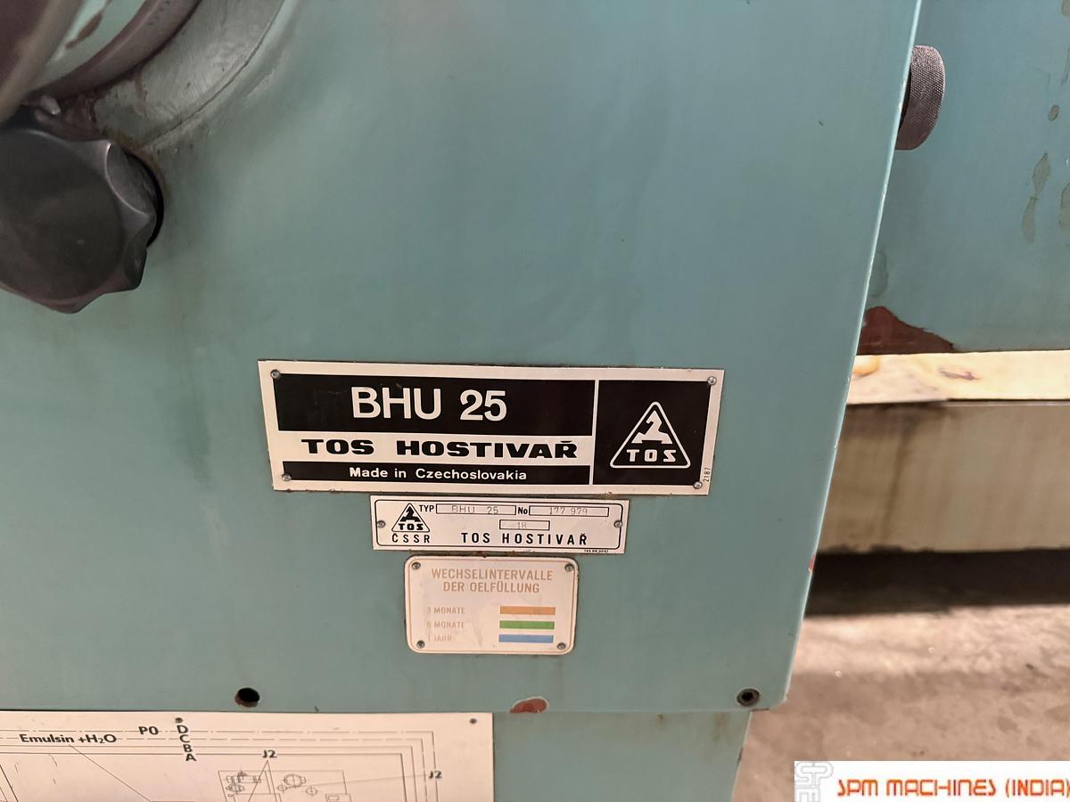 Used TOS BHU 25 x 1000