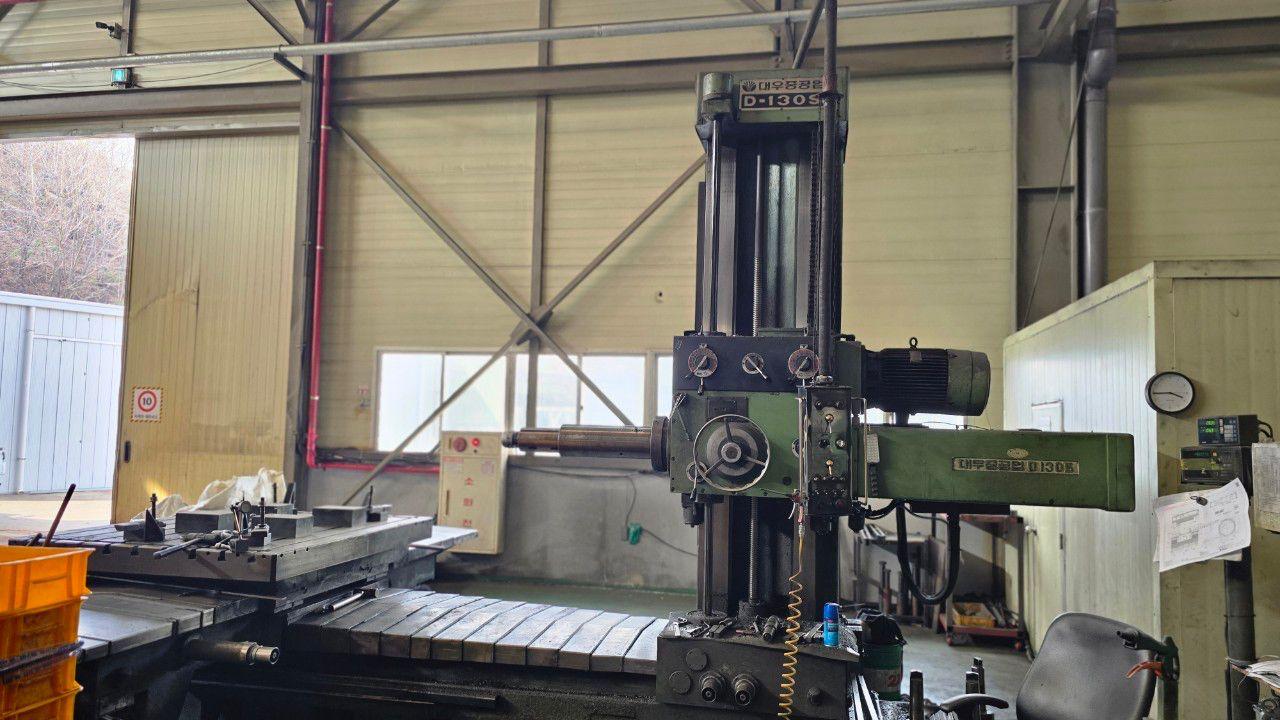 Used Daewoo D130S H Boring, Spindle : 130mm, Cross : 2000mm, Height : 1500mm, Year : 1995