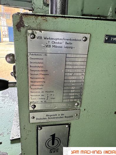 Used WMW SASL 125/1A Centerless Grinder Wheel Diameter : 500mm Wheel Width : 250mm