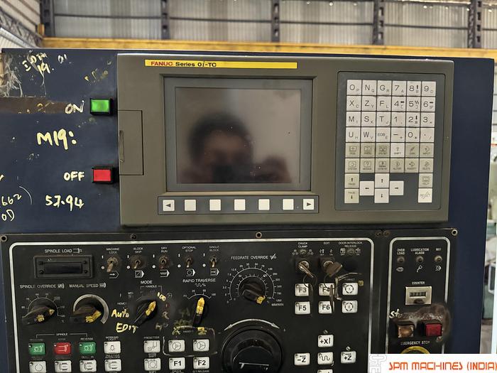 Used Femco HL25 CNC Turning Chuck 200 x 650mm Between Center - Year : 2006, Fanuc Oitc