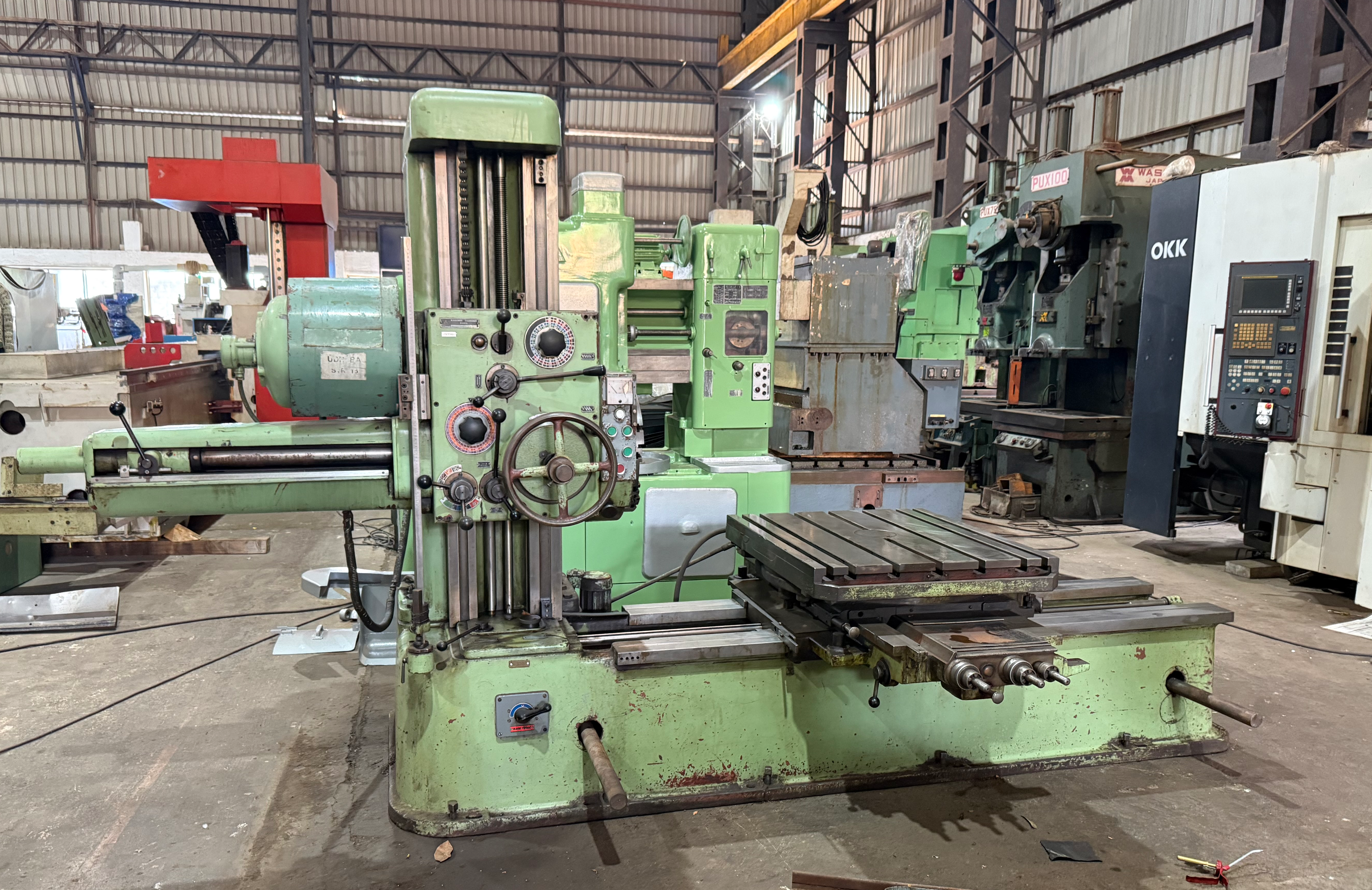 Used TOS H63A H Boring Machine Spindle : 63mm