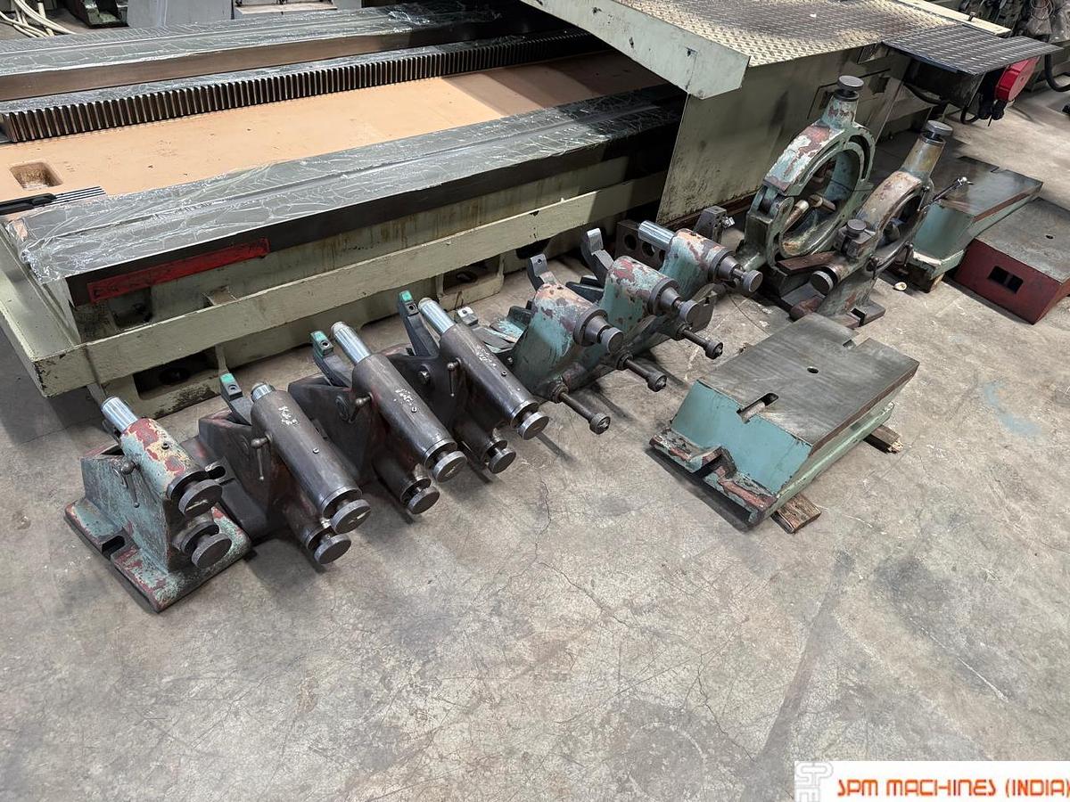 Used Zooca RU5000 x 6 Cylindrical Grinder, Diameter : 600mm x 5000mm Between Center With Lots of Steady Rest