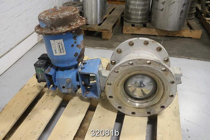 Used Neles Jamesbury QR21CB10CCJK 10" R-Series Segment Control Ball Valve #32081