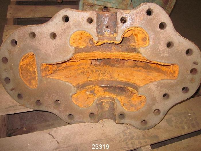 Used Goulds 3405 Double Suction Pump, 3405, 5X8X14, Single Fluted Vanes, 12" Diameter, Bronze Impeller, Mechanical Seal #23319