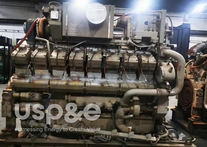 Used 9.8 MW 2012 Used Cummins GQSK60-G8 Natural Gas Generator Sets