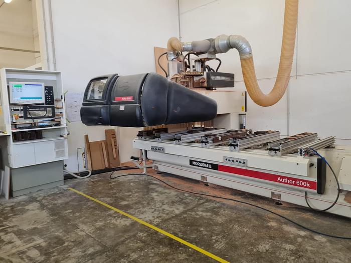 Revisionato CENTRO DI LAVORO MORBIDELLI AUTHOR 600K CE