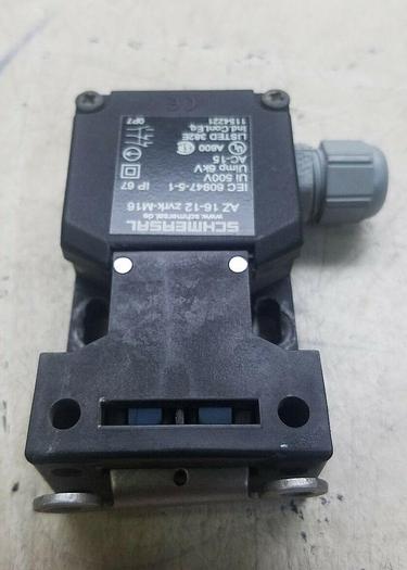 Used Schmersal AZ 16-12zvrk-M16 Safety Interlock Door Switch