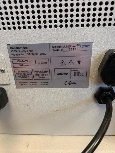 Used Lumenis XC Hair removal laser 400 MS ~ Single Owner~ Warranty~ Headroom= 1.73