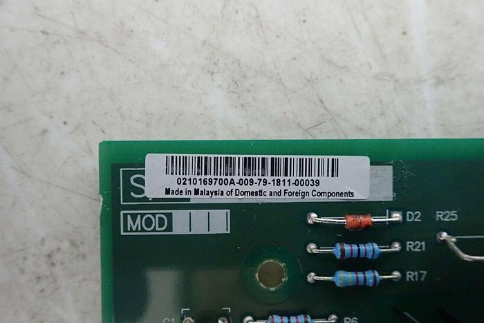 Used Varian Agilent 0210169700A 02-101697-00 Board Assembly