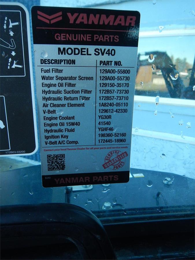 Used 2021 YANMAR SV40