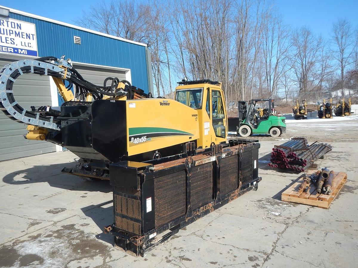 Used 2018 VERMEER NAVIGATOR D40X55DR SERIES III