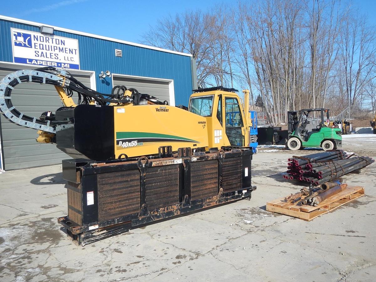 Used 2018 VERMEER NAVIGATOR D40X55DR SERIES III