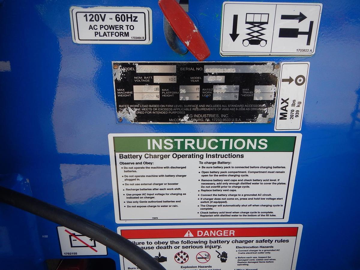 Used 2015 JLG 2646ES