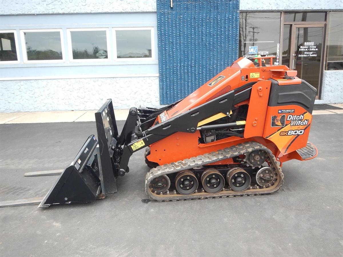 Used 2018 DITCH WITCH SK800