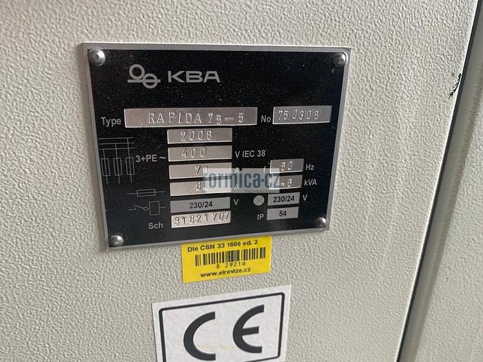 Used KBA Rapida 75-5