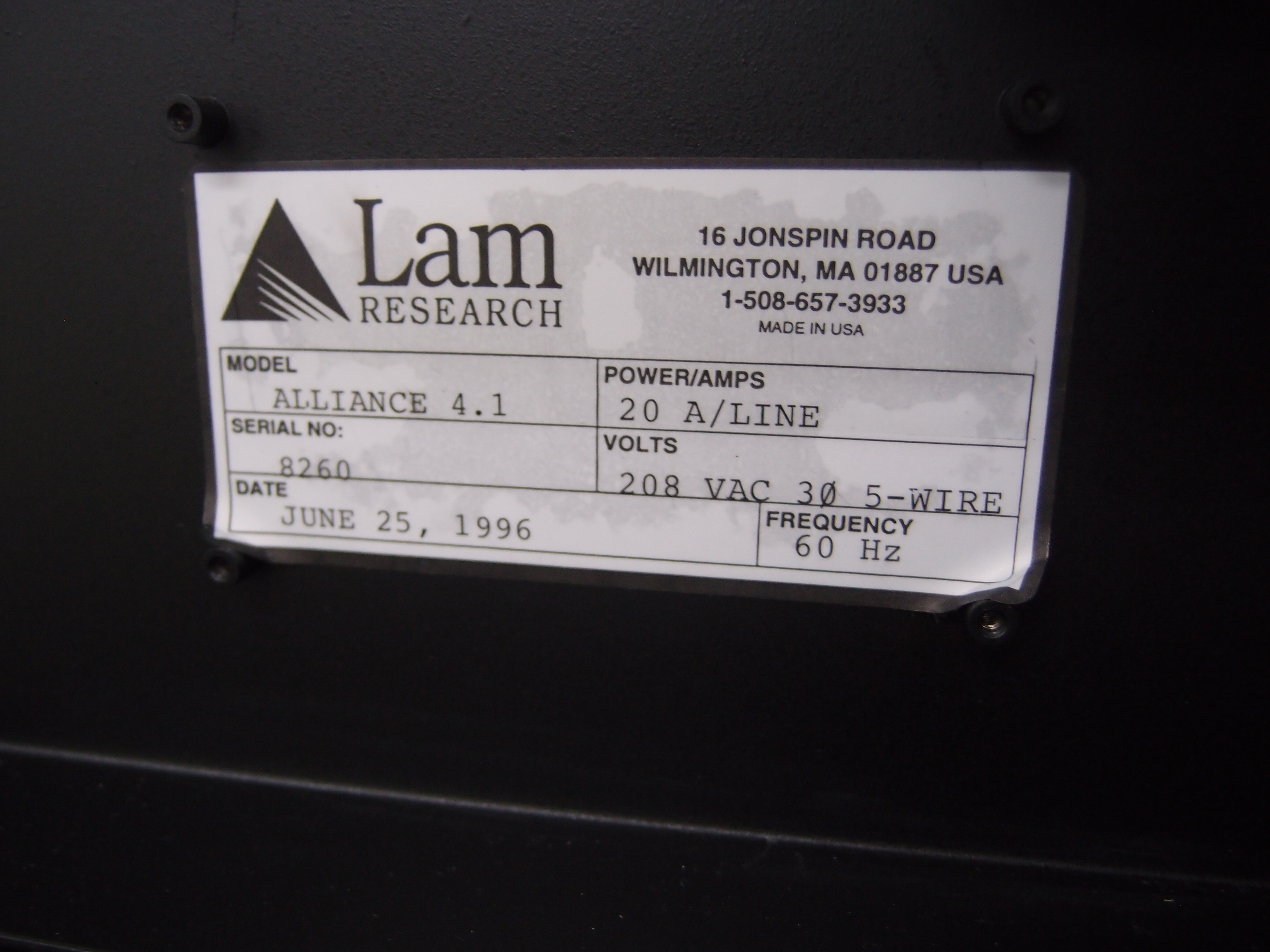 Used 2010 LAM Alliance 4.1