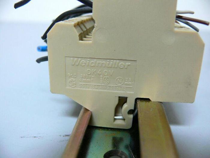 Used Weidmuller Terminal Blocks & Relays - DK4QV (x48) EK4 (x14) & RP 011024 (x15)