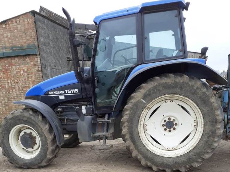 Used New Holland TS115 4wd Tractor