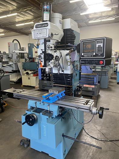 Used Southwester Proto Trak Model DPM 3 Axis CNC Vertical Bed Mill 31" x 17" x 23.5" #6211