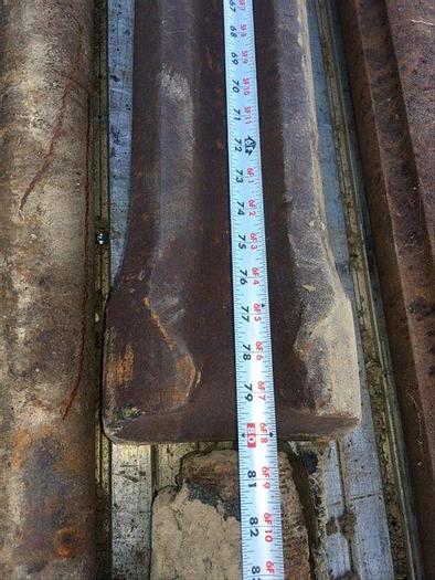 Used Chisel Bit - 7" O.D. x 80" Length