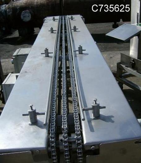 Used Conveyor, Chainbelt, 3.5" x 7'10", S/st, Pacific Conv #C735625