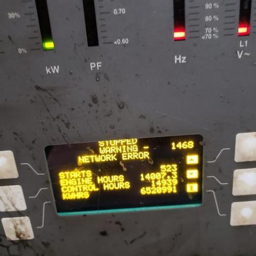 Used 1.76 MW 2011 Used Cummins QSK60G4 Diesel Generator