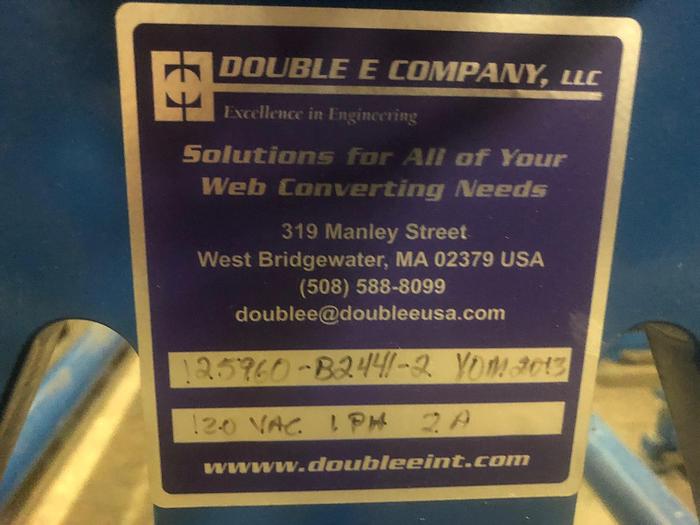 Used 80" DOUBLE E SHAFTED UNWIND STANDS W/ TENSION CONTROLS MFG. 2013