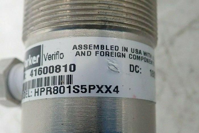 Used Parker 41600810 Model HPR801S5PXX4 Pressure Regulator