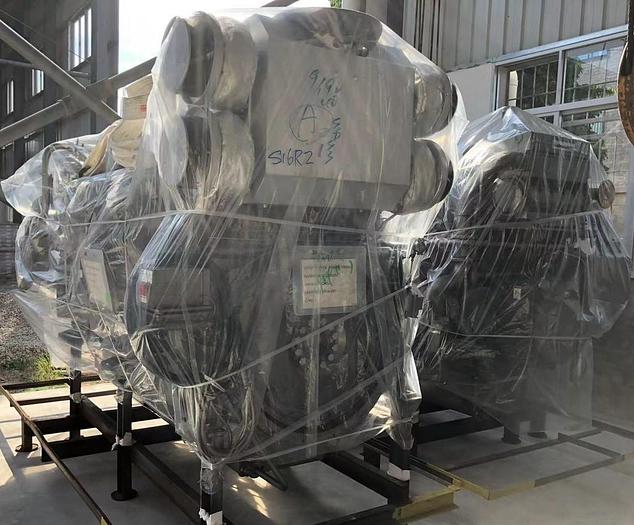 Used Mitsubishi S16R2-T2MPTK New 2019 built Marine propulsion engines x 2 units