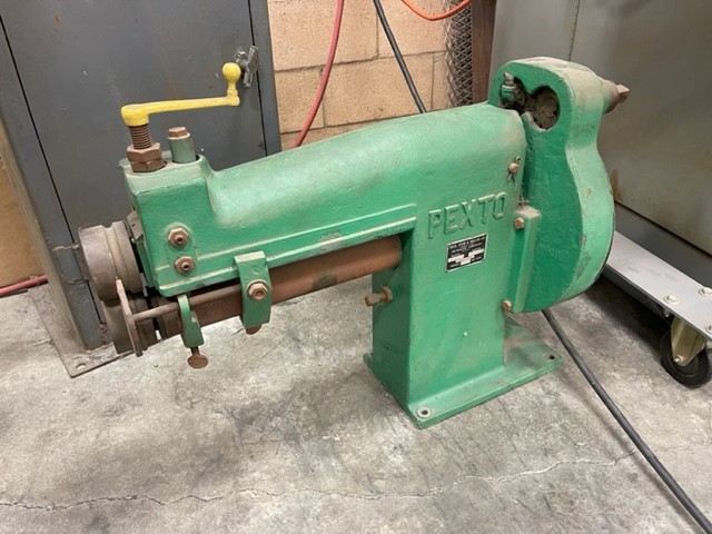 Used Pexto 0617A Rotary Hand Beader 18 Ga. #6374