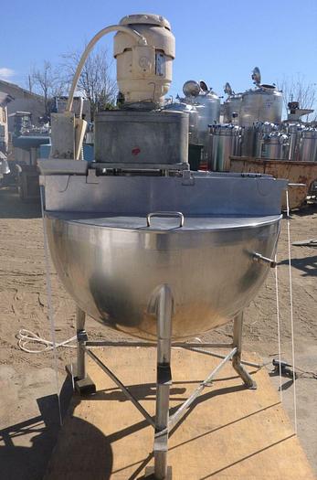 Used Kettle, 80 Gallon, S/st, Dbl Agit, Groen #S744423
