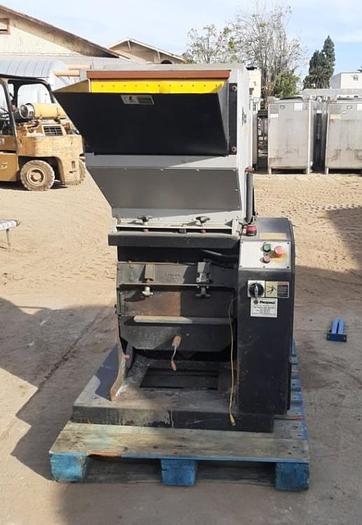 Used Rapid F-19 Plastic Granulator with Conveyor, 15 HP - #S744853