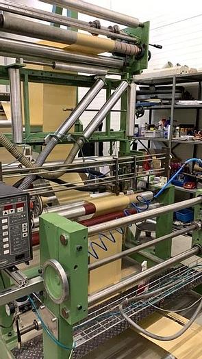 Used HOLWEG RS 21 BAG MACHINE WITH 6 COLOR FLEXO PRINT UNIT