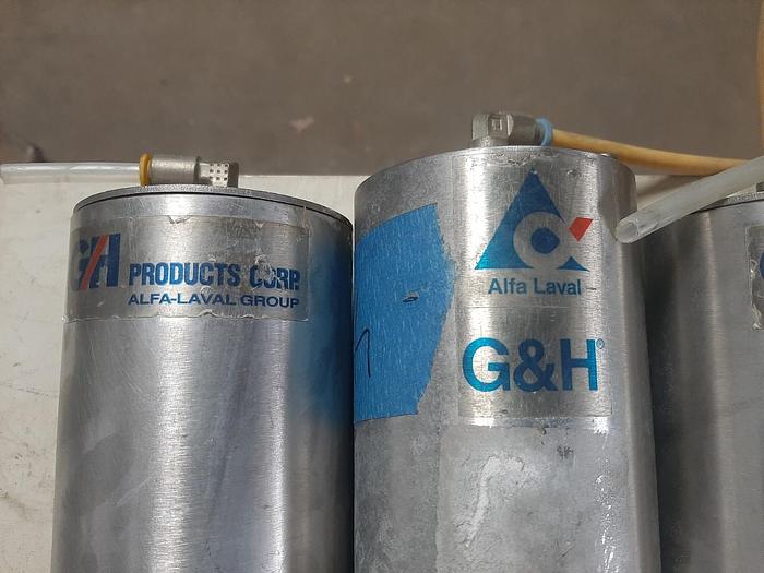 Used Valve, Butterfly, 1.5", 316 Stainless Steel, Alfa Laval, Type LKLA-NC #S744666