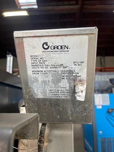 Used Groen 40 Gallon Tilt Skillet Braising Pan