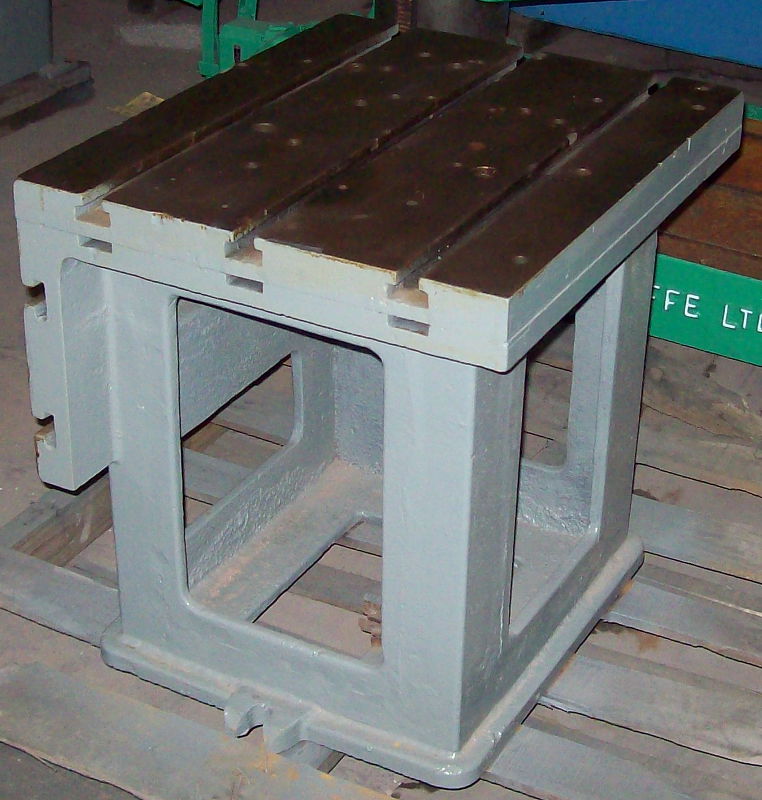 Used 1 ea. Radial Arm Drill Box Table