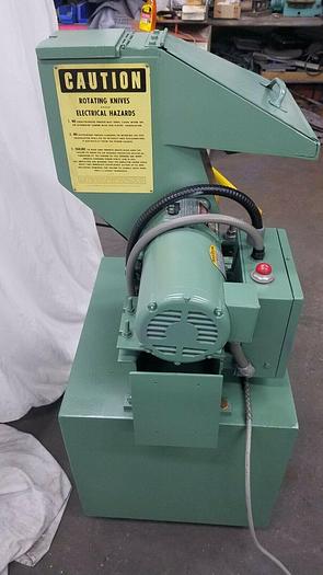 Used IMS 5" x 6" Plastic Granulator Grinder 1 HP Recycling Rubber Plastics