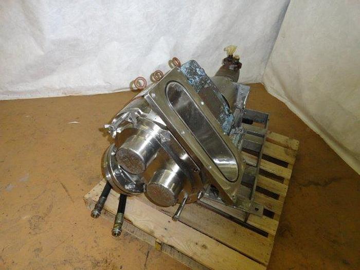 Used Waukesha/Cherry Burrell Positive Displacement Pump, Size 324, 6" in and out