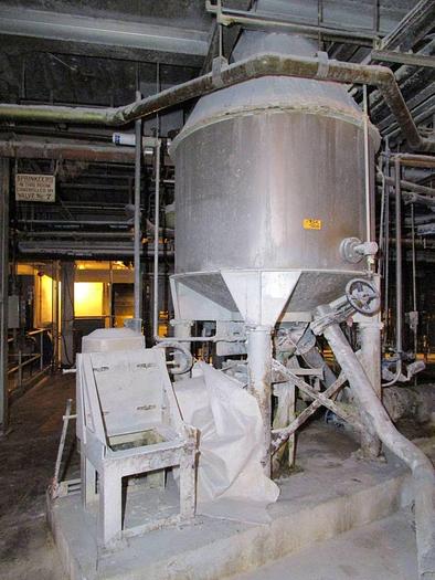 Used REPULPER STAINLESS STEEL W/ 50 HP MOTOR-PENDING