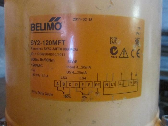 Used Valve, Actuator, Belimo, 120 VAC, Programmable (3) #S739714