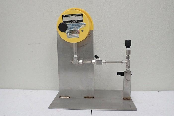 Used 3D Instruments 25544-33B14 4.5" Test Pressure Gauge ~ 3000 PSI ~ 1/4 % Accuracy