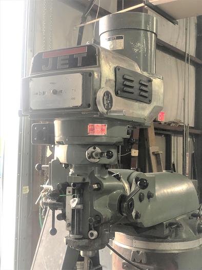 Used 1994 Jet JTM 4VS Variable Speed Manual Knee Mill (Bridgeport Type)