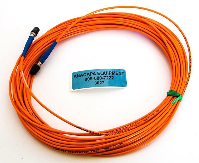 Thorlabs FG-200-LCR, FT030 Fiber Optic Cable, 50FT, New (8027)W