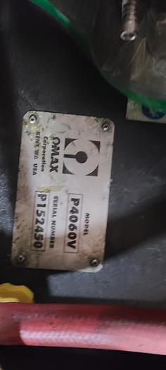 Used 2010 OMAX 80X WATERJET CUTTING SYSTEM (#9880)