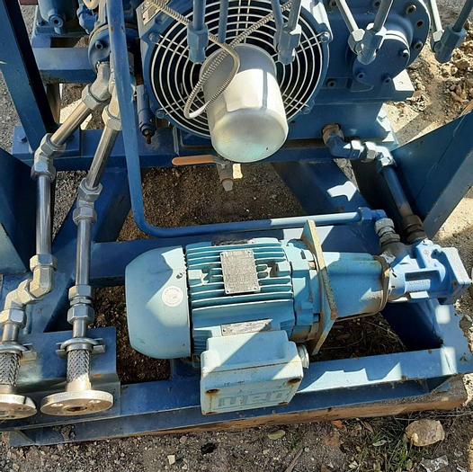 Used Compressor, Gas, 75 HP, Aerzen, Screw, Bio-Gas, #S744402