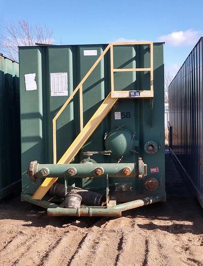 Used 500BBL Frac Tanks- 43x8.5x11, Corrugated Steel, V-bottom, Used Basic Refurb