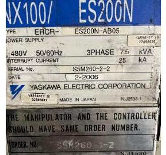 Used 2006 YASKAWA MOTOMAN YASKAWA MOTOMAN ES200N