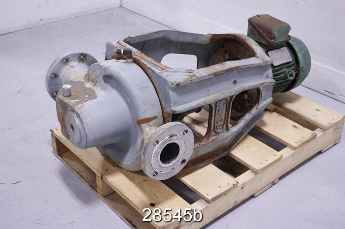 Used Durco Vertical Turbine Pump, SS, SIZE 4X3V-10/60RV #28545